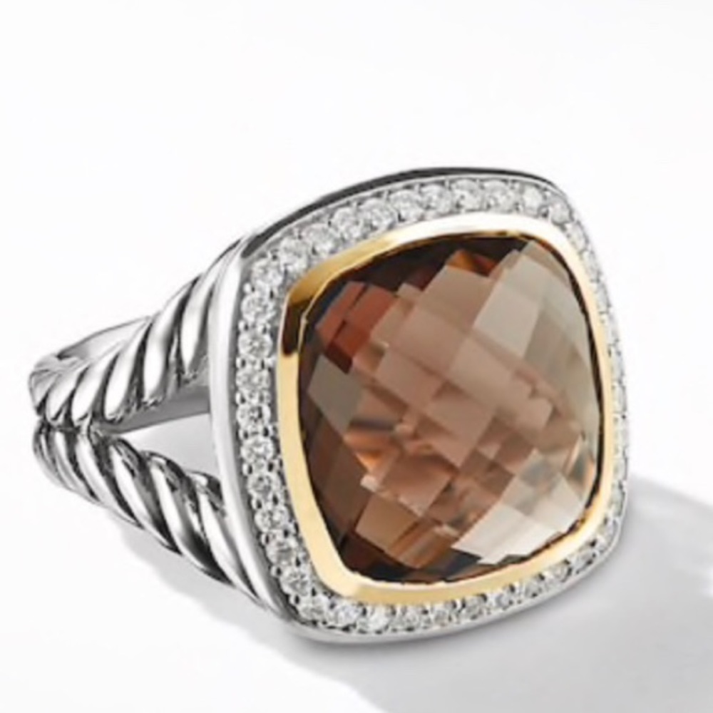 David Yurman Albion Smoky Quartz 14 mm